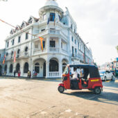 Intrepid-Travel-sri-lanka_kandy_building_tuk-tuk